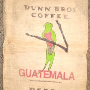 Dunn Bros Burlap Sack Guatemala